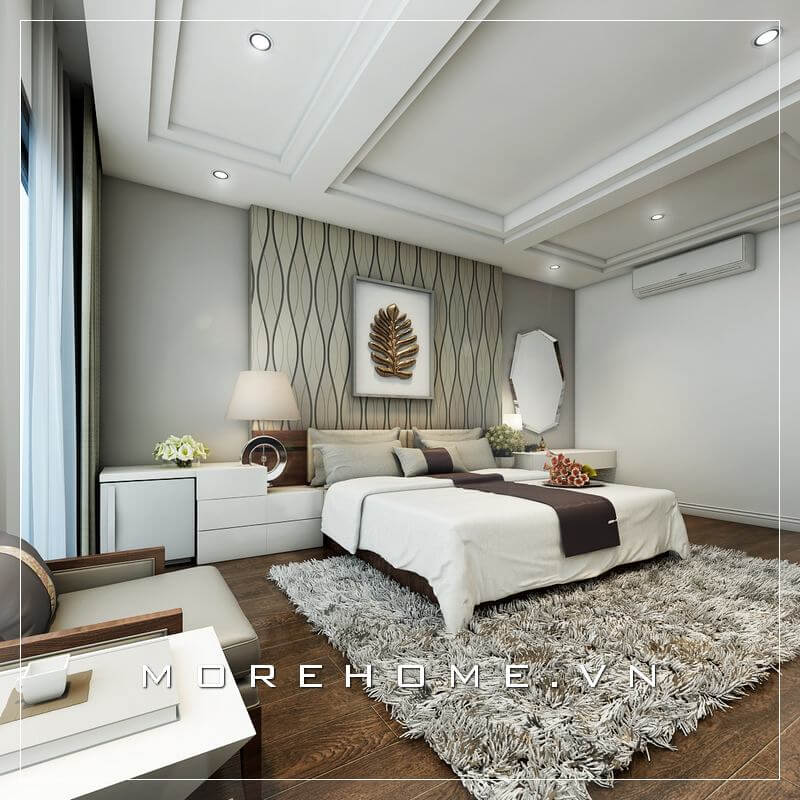 Giường ngủ chung cư hiện đại Giường ngủ chung cư hiện đại