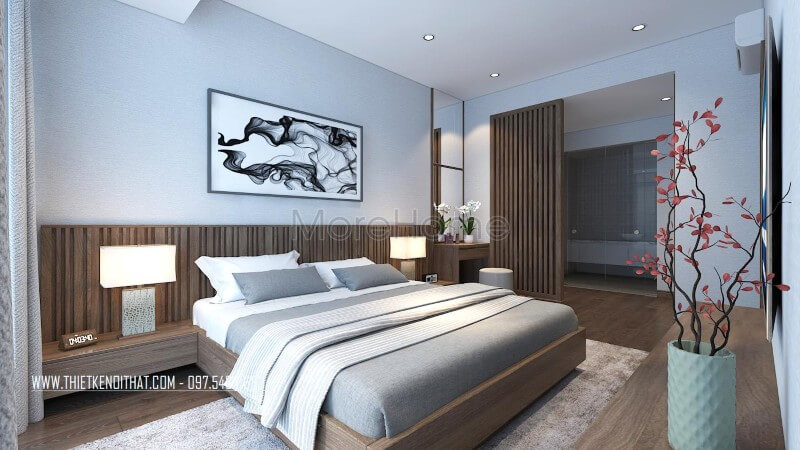 Giường ngủ gỗ công nghiệp Giường ngủ gỗ công nghiệp