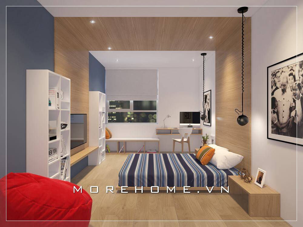 Giường ngủ gỗ công nghiệp Giường ngủ gỗ công nghiệp