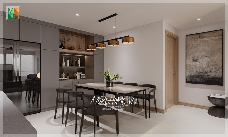 Bàn ăn 6 ghế mang đến 1 không khí gia đình đầm ấm, hạnh phúc cho mọi tổ ấm của gia đình Việt.