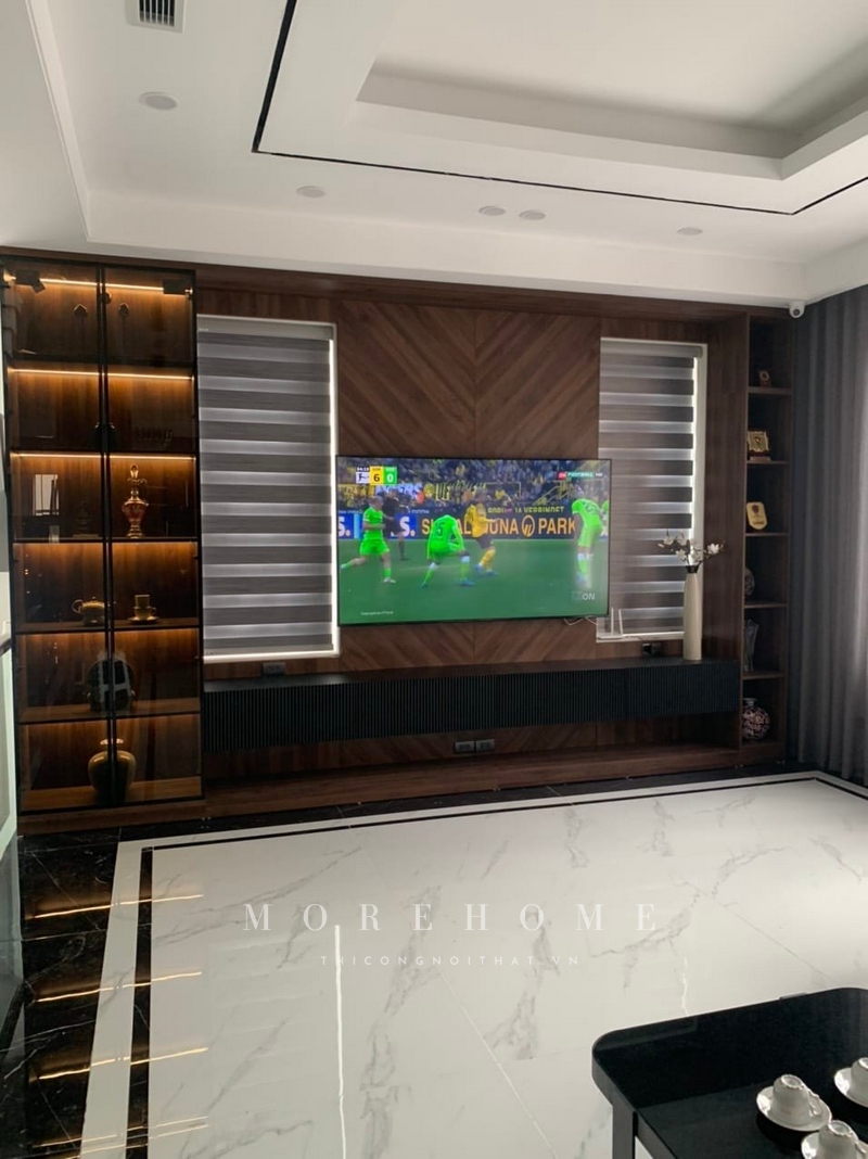 Thi công nội thất phòng khách không gian đóng vai trò quan trọng trong ngôi nhà, đón tiếp khách tới chơi chu đáo cũng như thể hiện cá tính, gu thẩm mỹ riêng của gia chủ.