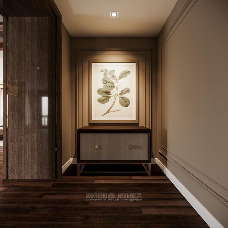 Tranh canvas treo tường đẹp - điểm nhấn cho không gian hành lang nhà bạn